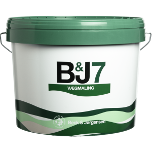 B&J 7 – pusiau matiniai, plaunami dažai sienoms ir luboms