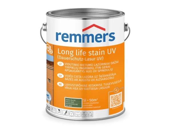 Dauerschutz-Lasur UV/ Long Life Stain UV lauko medienos lazūra, 0.75-5L - Image 3