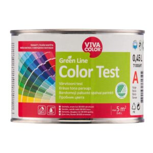 Bandomieji dažai Vivacolor COLOR TEST, matiniai, 450 ml testiniai