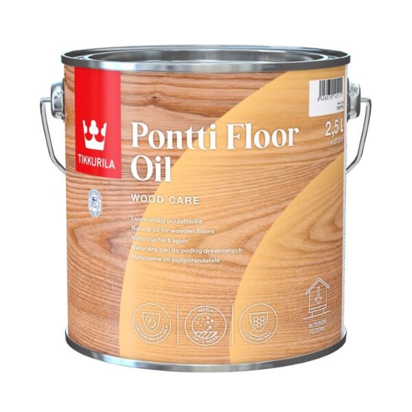 Grindų aliejus Tikkurila Pontti Floor Oil